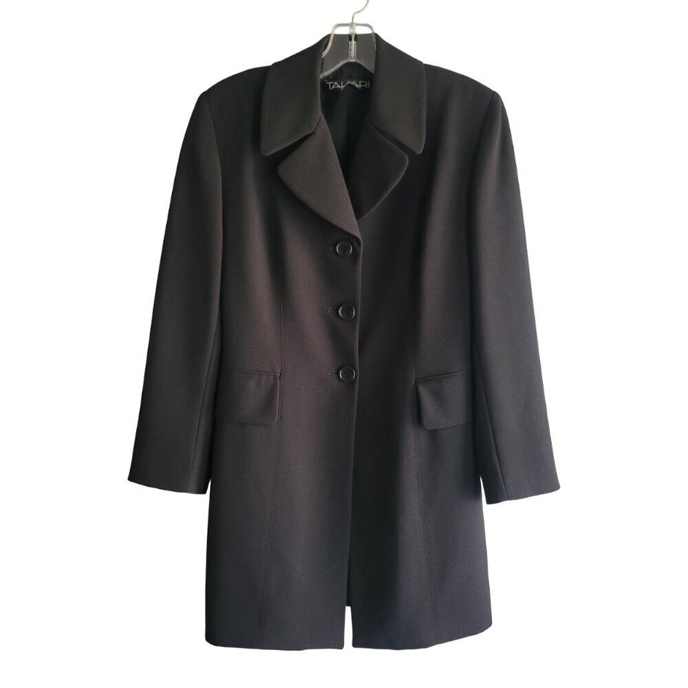 Tahari Black Skirt Suit